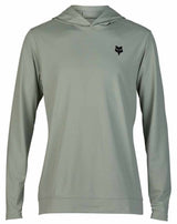 Fox RANGER LONG SLEEVE SUN HOODIE Grey Vintage FRONT