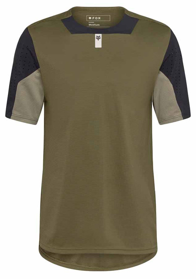 Fox Defend SS Jersey Olive Green FRONT