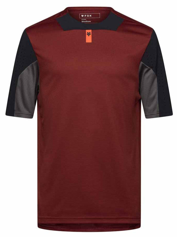 Fox Defend SS Jersey Rust FRONT 
