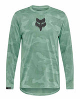 Fox Ranger Tru Dri LS Jersey Pine FRONT 
