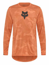 Fox Ranger Tru Dri LS Jersey Coral FRONT 