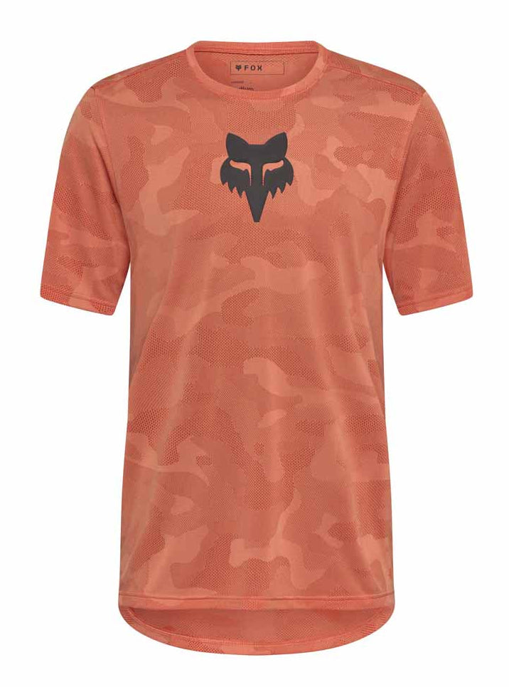 Fox Ranger Tru Dri SS Jersey Coral FRONT  