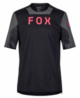 Fox DEFEND Short Sleeve JERSEY TAUNT Black FRONT