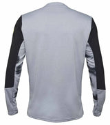 FOX DEFEND LS JERSEY TAUNT -  Steel Grey BACK