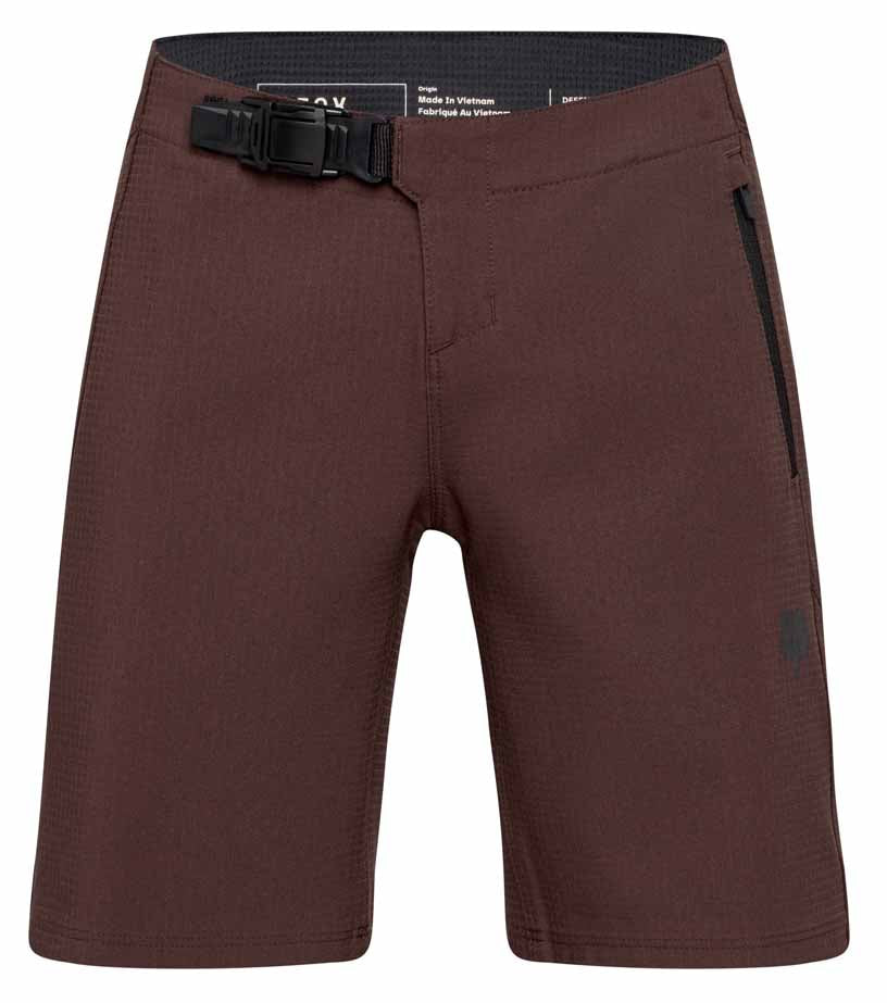 Fox Youth Defend Shorts Cocoa FRONT