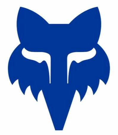 Fox FOX HEAD 7" STICKERS One Size BLUE