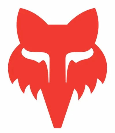 Fox FOX HEAD 7" STICKERS One Size RED
