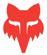 Fox FOX HEAD 7" STICKERS One Size RED
