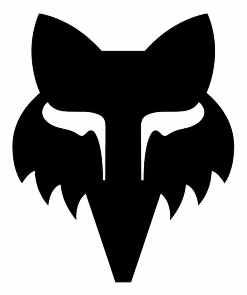 Fox FOX HEAD 4" - DIE CUT VINYL