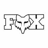 Fox F HEAD X 3" Sticker