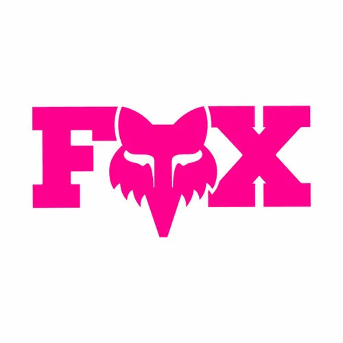 Fox F HEAD X 3" Sticker