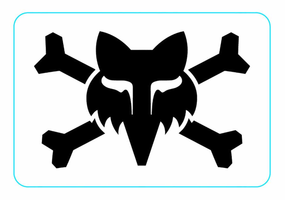 Fox Victory Logo 3 Sticker
