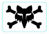 Fox Victory Logo 3 Sticker