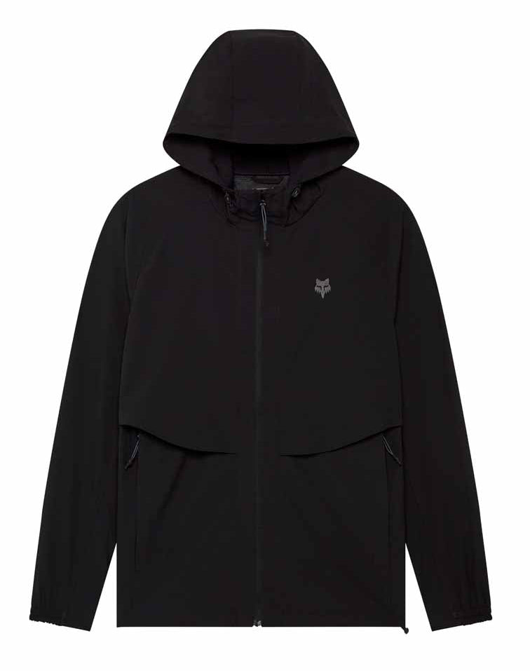 Fox Survivalist Windbreaker Black/Black FRONT 