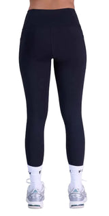 Fox Women's Motive Legging Black BACK FACING MODEL 