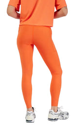 Fox Women's Motive Legging Bold Orange BACK FACING MODEL 