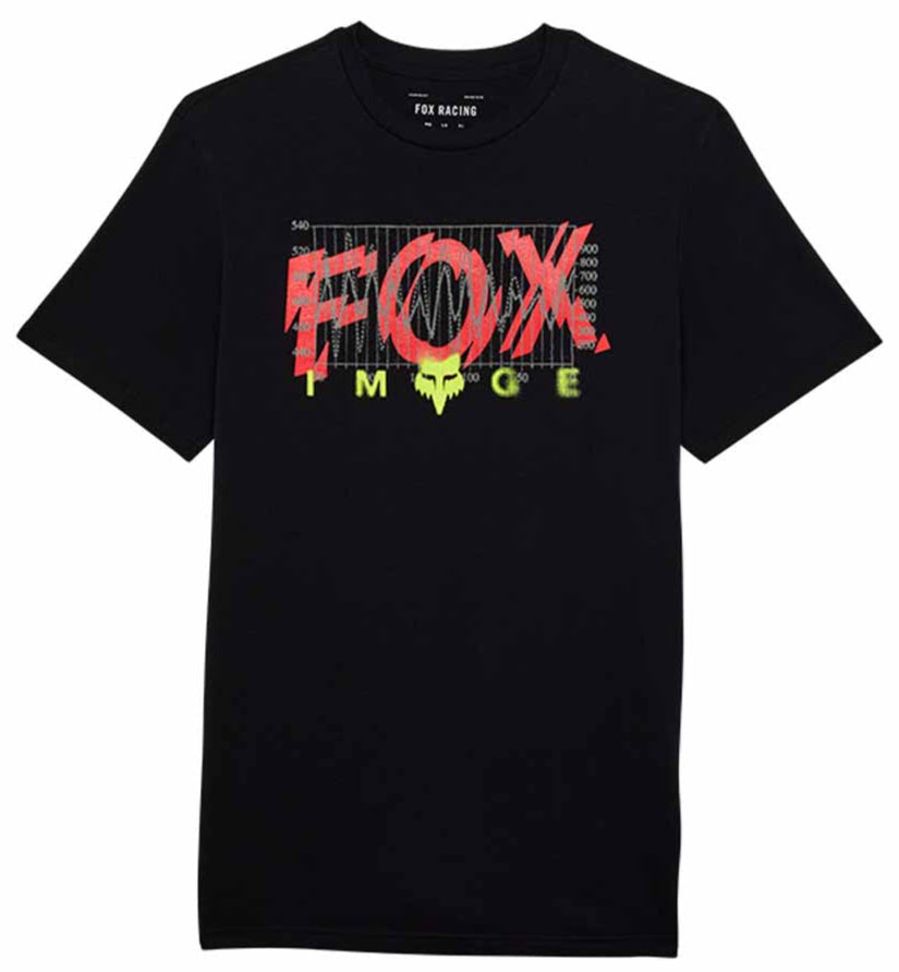 Fox Energy SS Premium Tee Black FRONT 
