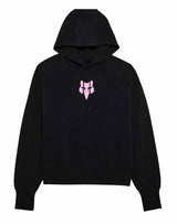 Fox TS57 OV Fleece Pullover Black FRONT 
