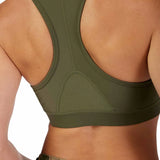 Fox Women's Motive Bra Olive Green BACK 