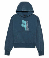 Fox Women's Throttle Oversized Fleece Pullover Dark Vintage FRONT