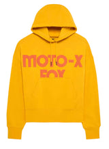 Fox W Moto-X Oversized Fleece Pullover Mustard FRONT 