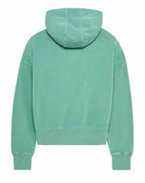 Fox Wordmark OV Fleece Pullover Spearmint BACK 
