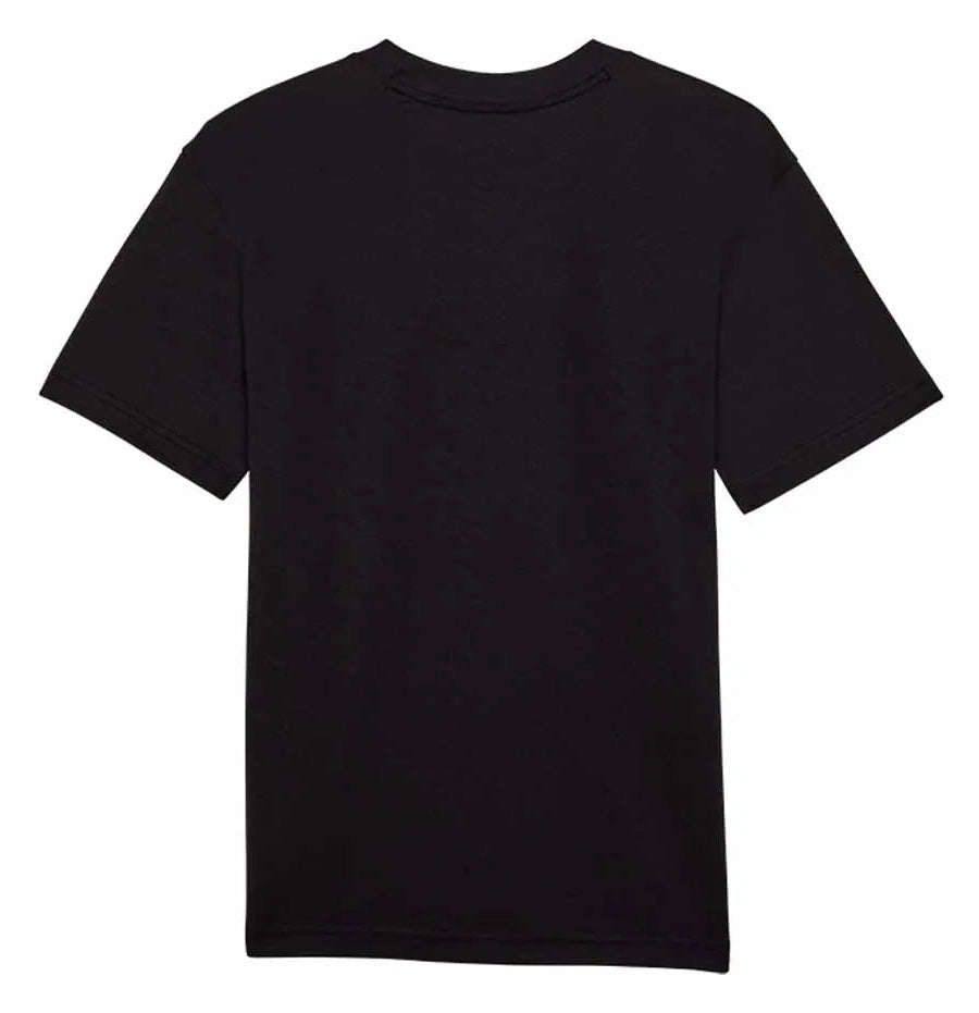 Fox W Scripted Photo SS Tee Black BACK 