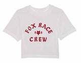 Fox W Race Crew Baby SS Tee White FRONT 
