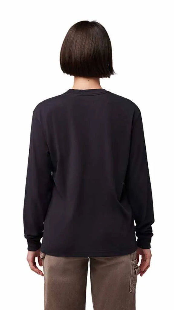 Fox W EST.1974 Long Sleeve Tee Black BACK 