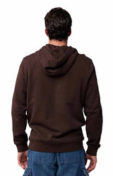 Fox The World Fleece Pullover Cocoa BACK 