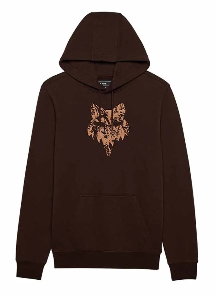 Fox The World Fleece Pullover Cocoa FRONT 
