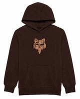 Fox Youth The World Fleece Pullover Cocoa FRONT