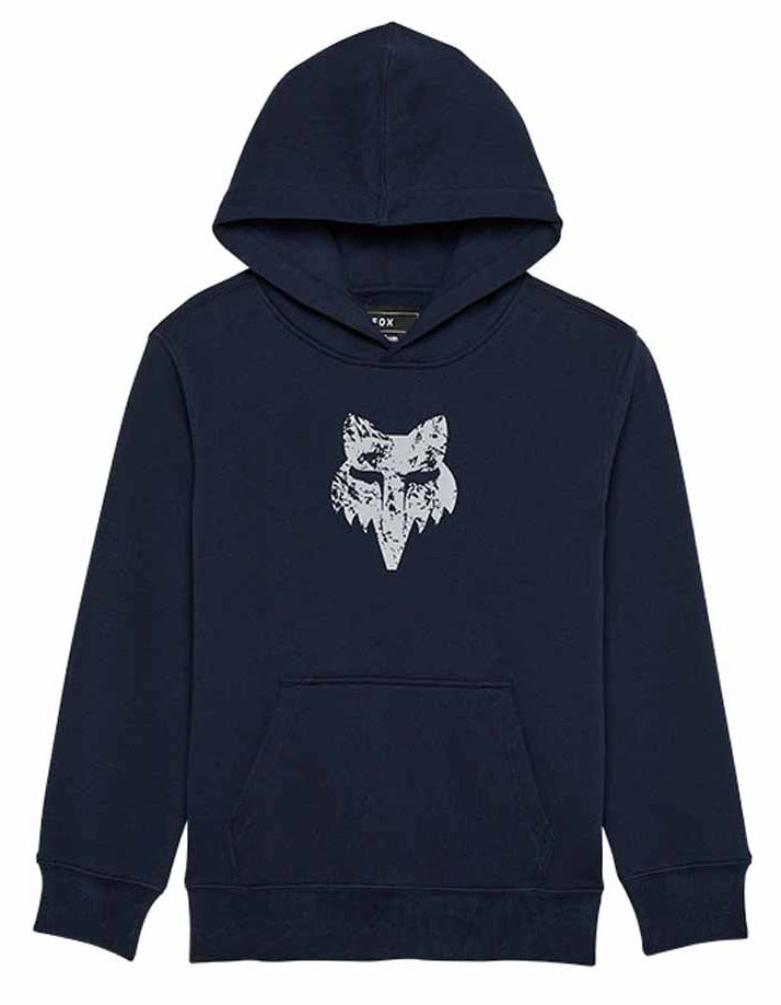 Fox Youth The World Fleece Pullover Midnight FRONT