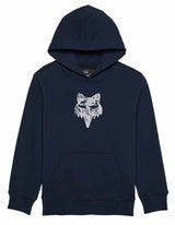 Fox Youth The World Fleece Pullover Midnight FRONT
