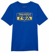 Fox Youth Team Short Sleeve Tee Blue FRONT