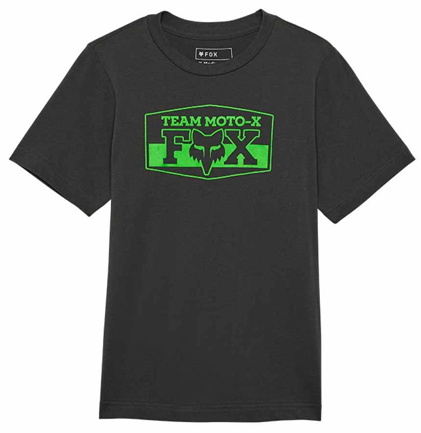 Fox Youth Team Short Sleeve Tee Dark Shadow FRONT