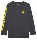 Fox Youth Moto-X Long Sleeve Tee Dark Shadow FRONT