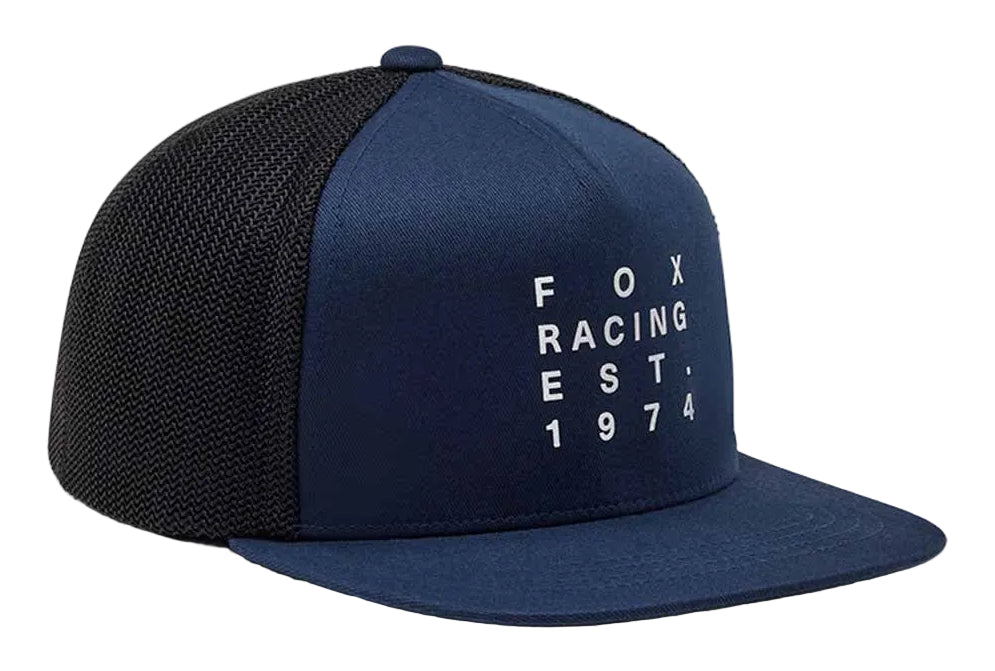 Fox Youth EST.1974 Trucker Hat Midnight Blue