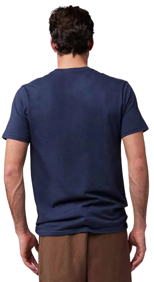 Fox Hotlaps SS Premium Tee Midnight BACK FACING MODEL