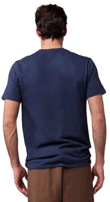 Fox Hotlaps SS Premium Tee Midnight BACK FACING MODEL