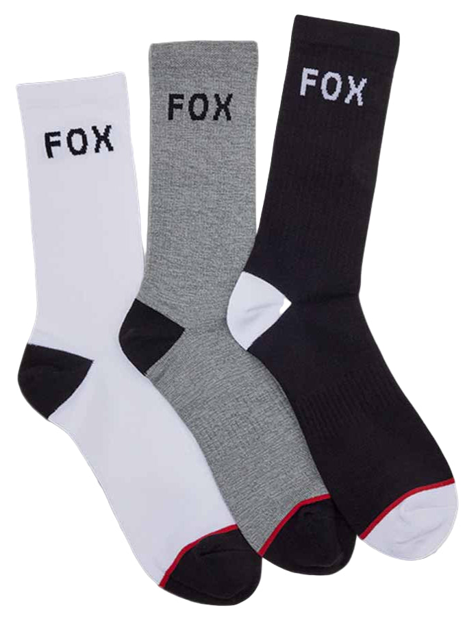 Fox Crew Socks - 3 Pack