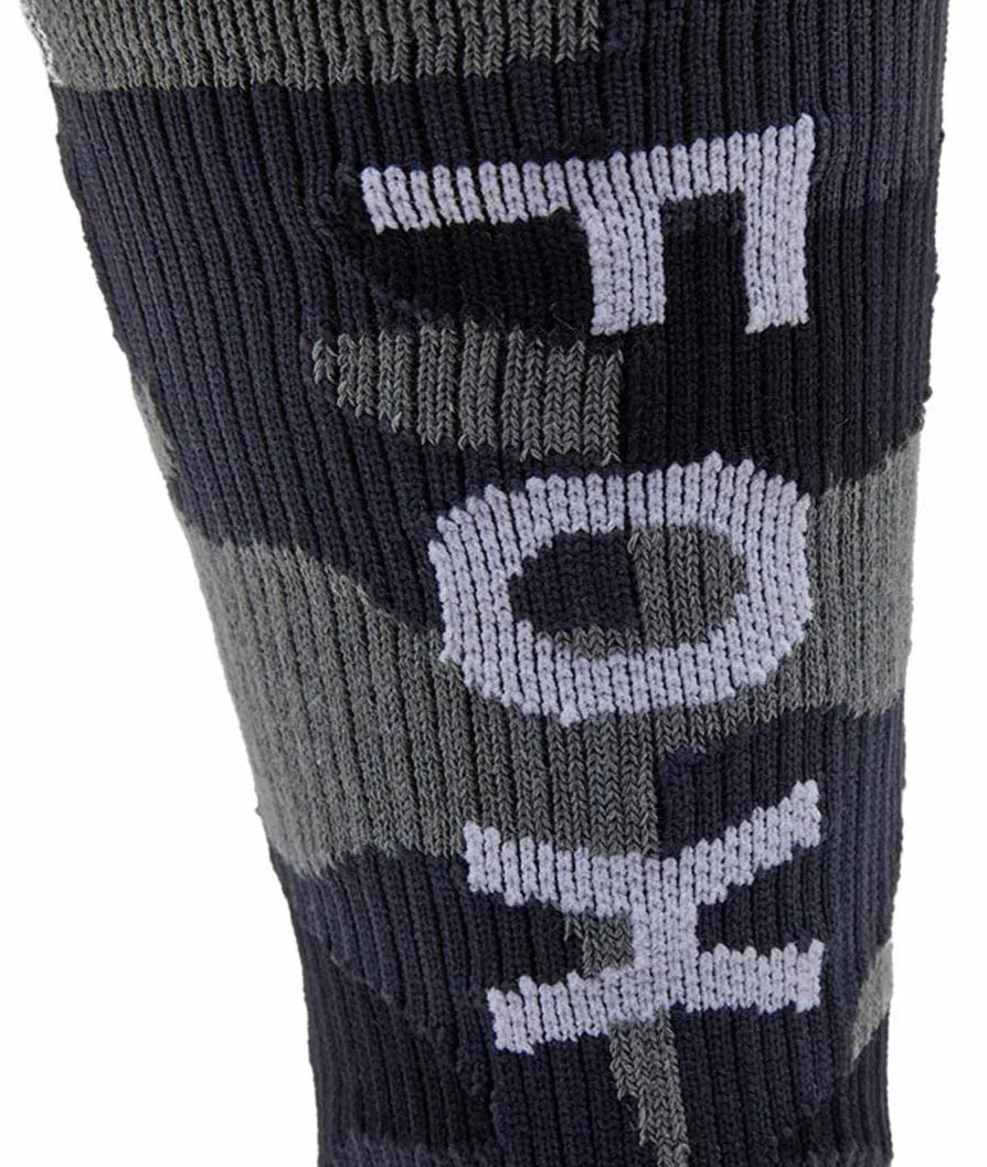 Fox Camo Crew Socks Black Camo