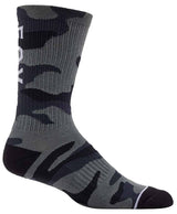 Fox Camo Crew Socks Black Camo