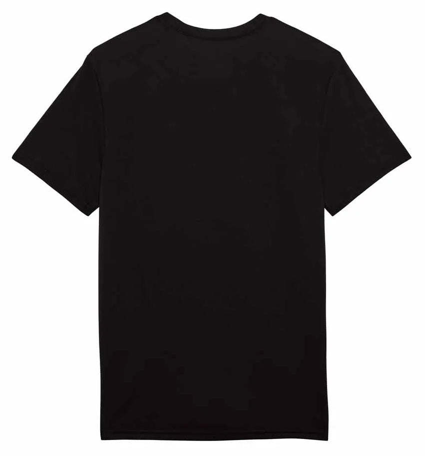 Fox Absolute Short Sleeve Tech Tee Black/Black BACK