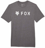 Fox Absolute SS Tech Tee Heather Graphite FRONT 