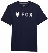 Fox Absolute SS Tech Tee Midnight FRONT FACING MODEL 