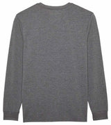 Fox Absolute LS Tech Tee Heather Graphite BACK 