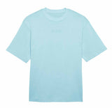 Fox Wordmark OV SS T-Shirt Light Blue FRONT 