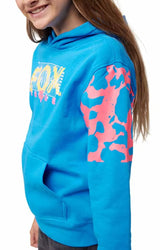 Fox Youth Energy Fleece Pullover Tru Blu DETAILS
