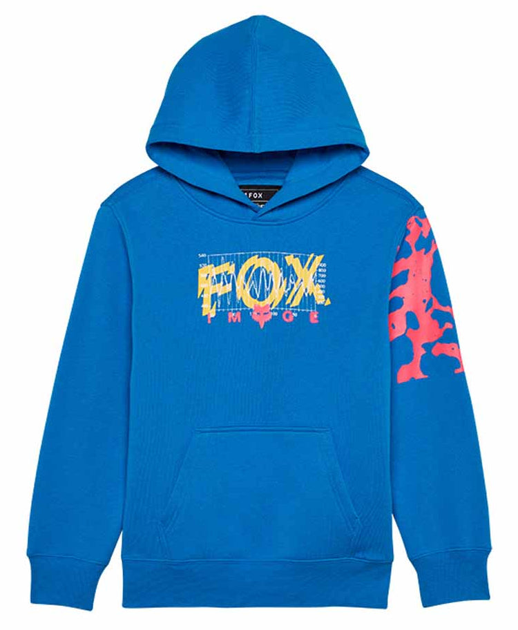 Fox Youth Energy Fleece Pullover Tru Blu FRONT